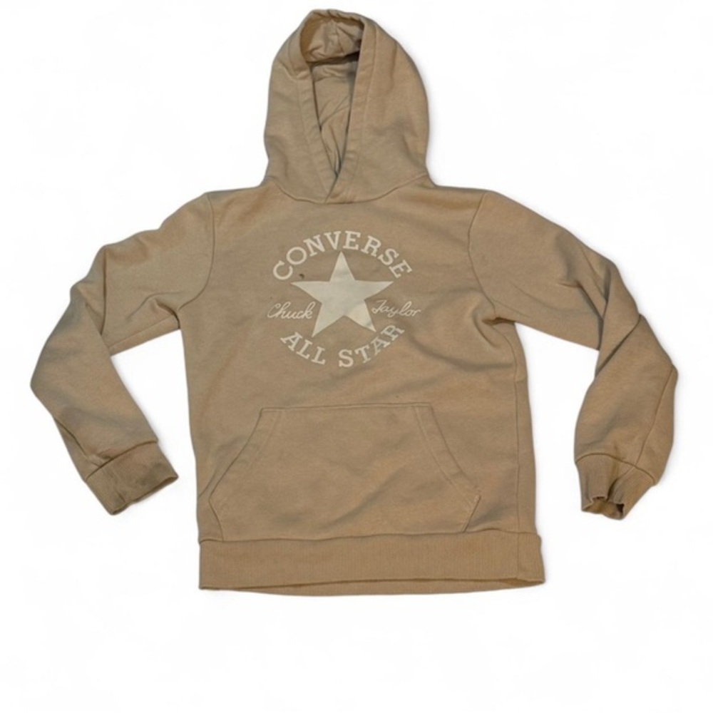Youth Converse Tan Medium indie Hoodie